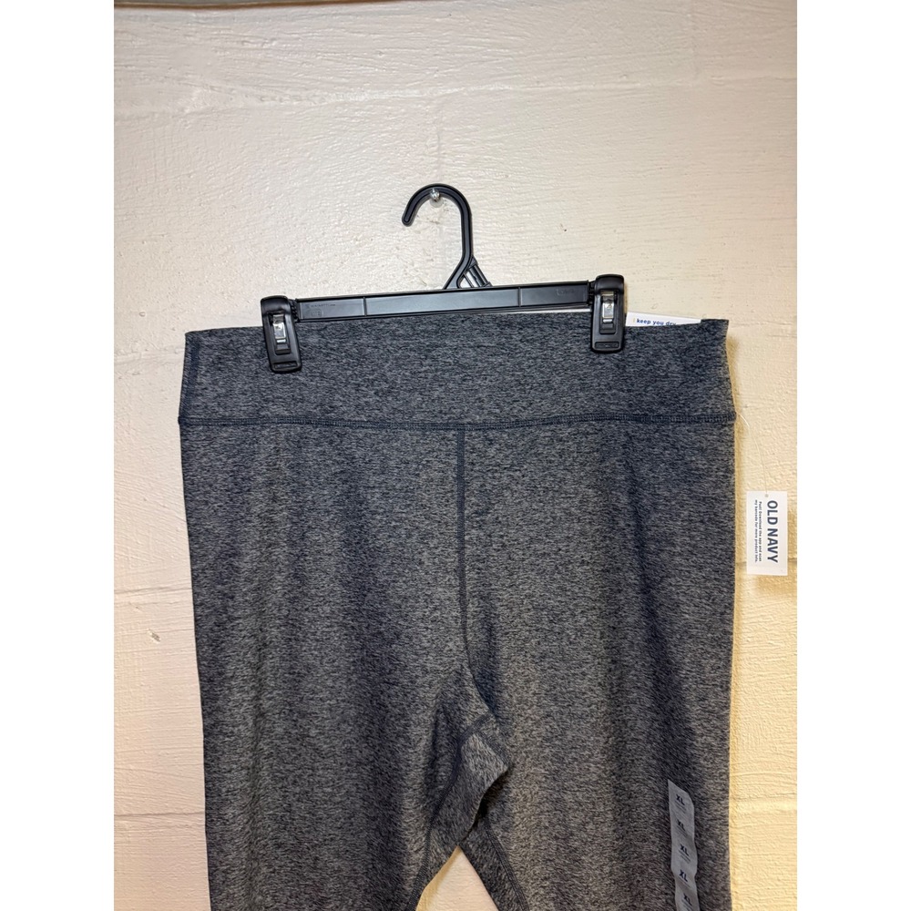 Old Navy Cloud+ High-Rise 7/8 Ankle Leggings XL Gray Heathered 722045-00-1